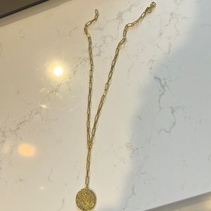 Gold gorjana necklace